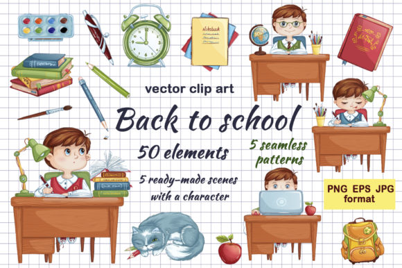 Back to School Vector Elements: A Seller’s Review for Etsy & Digital Product Creators