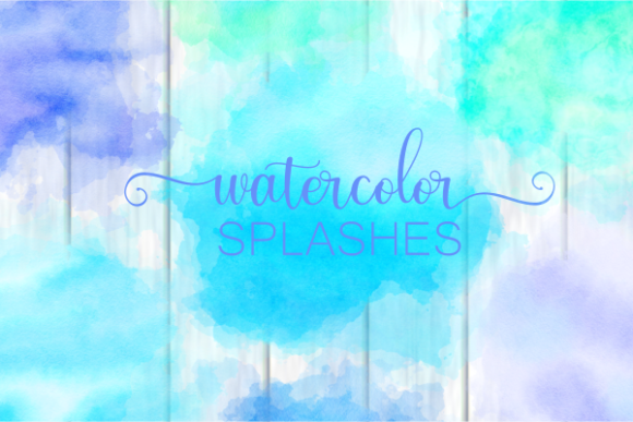 Blue Turquoise Watercolor Wash Splashes for Backgrounds: A Seller’s Real-World Review