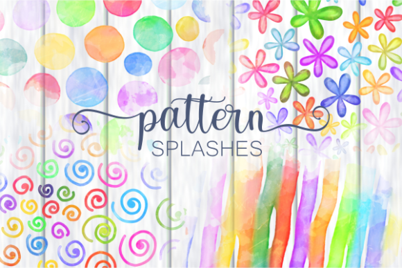 Evaluating Chic Rainbow Watercolor Pattern Splashes for Local Business Branding