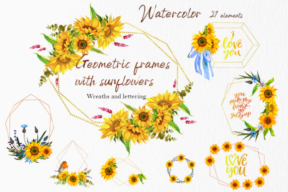 Geometric Frames with Sunflowers: A Crafter’s Review for Real Crafting & Handmade Business