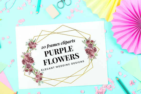 Geometric Gold Wedding Frames: Elegant Illustrations for Modern Content Design