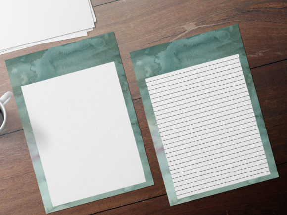 Green Watercolor Stationary Se: A Designer’s Take on Its Real-World Use in Branding & Print Templates