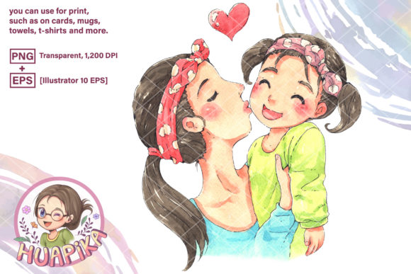 Mom Kissed Her Daughter’s Cheeks Illustrations: A Brand Designer’s Honest Review