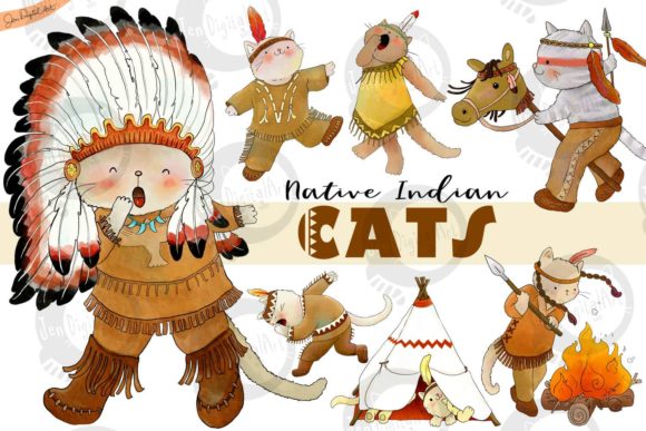 Native Indian Cats Illustrations: A Seller’s Honest Review for Commercial Use