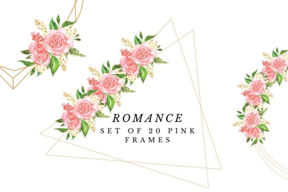 Review: Romantic Geometric Gold Frames for Modern Branding & Marketing